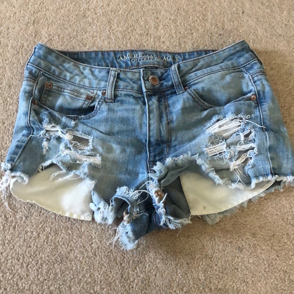 American Eagle Hi-Rise Festival Shortie